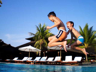 jump in